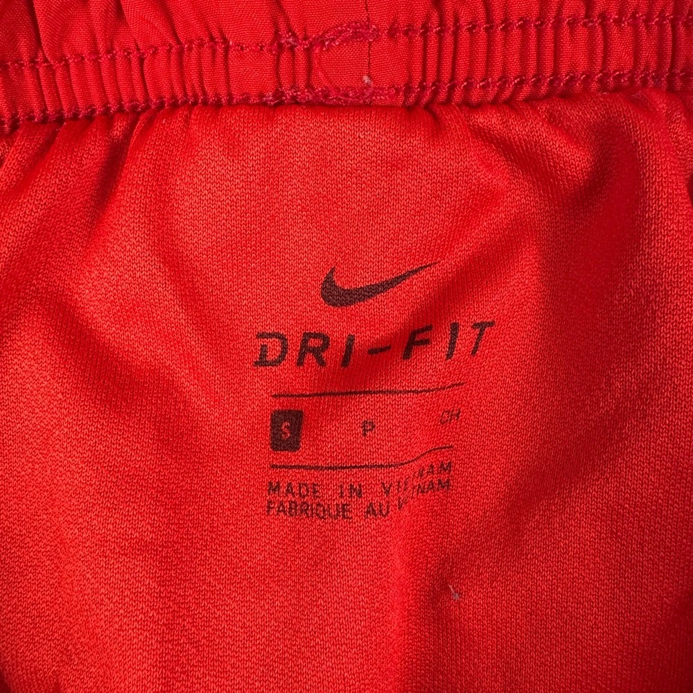 Nike Dri Fit Tempo Running Shorts 3" Lined Polyester Red Womens Small S - Picture 5 of 13